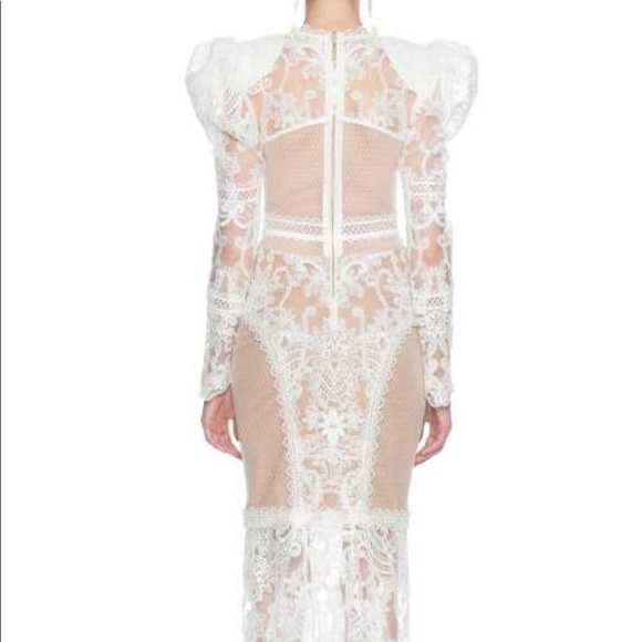 Bronx and Banco Barocco Gown in White - Picture 6 of 12